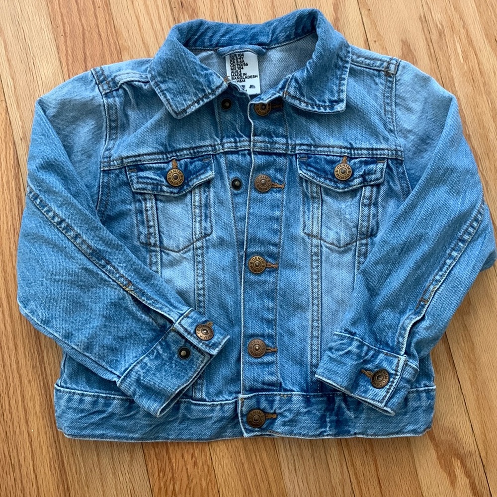 Kids Jean jacket size 3-4y H&M